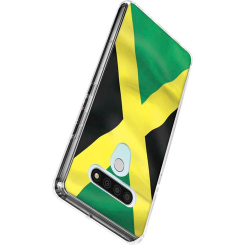Jamaica Flag LG Stylo 6 Clear Case